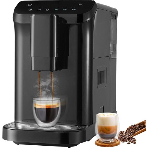 Automatische Espressomaschine 15 Bar eingebauter Mühle 15 Mahlstufen