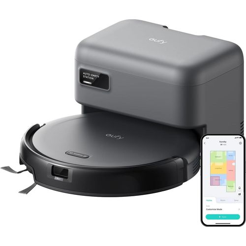 Eufy Roboterstaubsauger C10, 4000 Pa, Lidar-Navigation, Grau