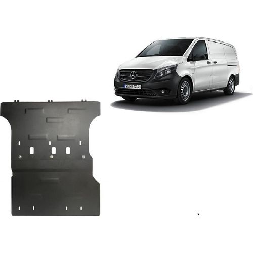 Stahl Unterfahrschutz für Motor Mercedes Vito W447 2.2 D, 4x2 (Hinterradantrieb)