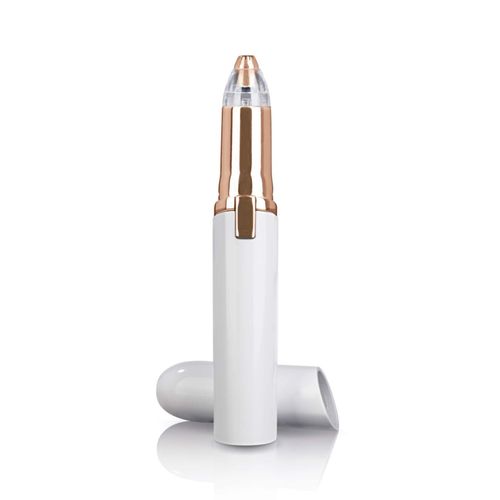 VITALmaxx Haarentferner Perfect Shave Augenbrauen 1,5V weiß/rosegold