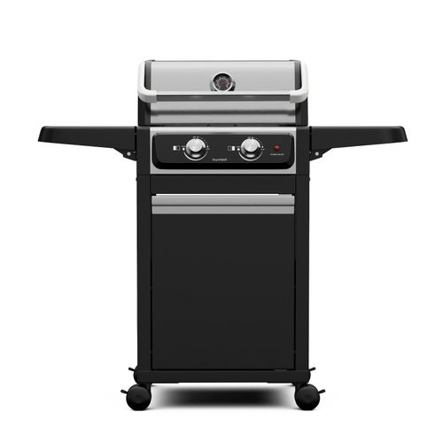 ElectricPro Elektrogrill Leistungsstark Klappbare Seitentische Thermometer integriert