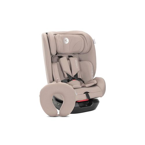 Lorelli Kindersitz Voyager i-Size (40-150 cm) Nackenkissen, Kopfstütze, Gurt beige