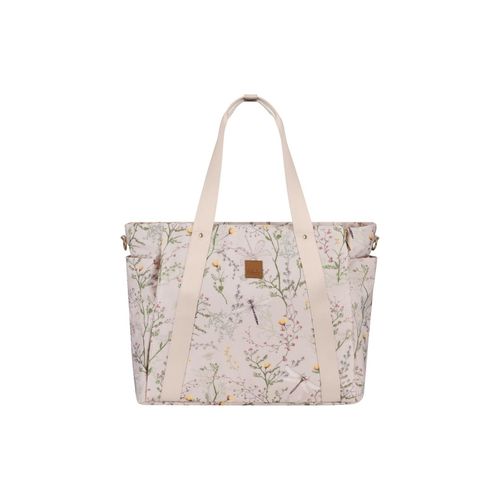 Kikkaboo Wickeltasche Florence Wickelunterlage, Reißverschluss, Flaschentaschen beige