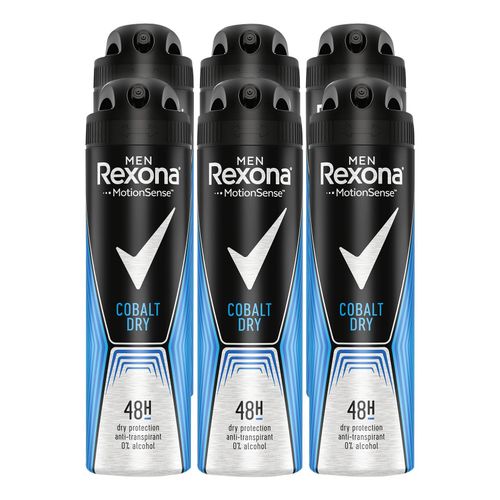 Rexona Deospray Men Cobalt 150 ml, 6er Pack