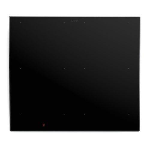 NanoGlow Induktionskochfeld 4 Kochfelder Flexzonen Booster Nanobeschichtung Schwarz