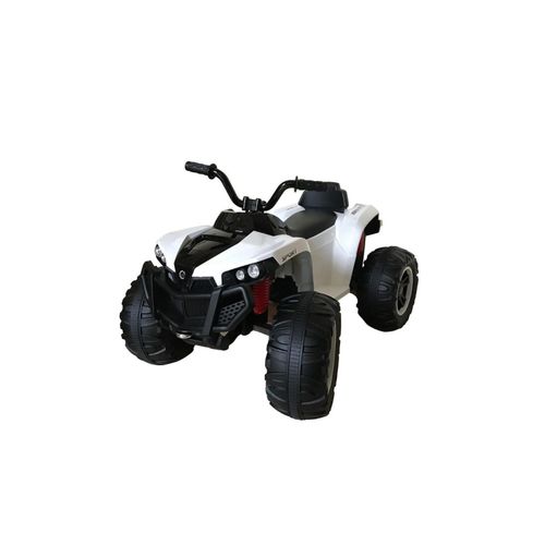 Elektro Kinderquad S888 weiss, Musikfunktion, 2x 25W Motoren, 12V 7Ah Akku