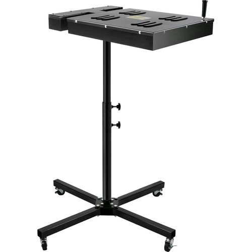 VEVOR 41x41cm Flashtrockner, Siebdruck Flashtrockner 1700 W, Flash Dryer Maschine 220 V, Silk Screen Printing mit verstellbarem Ständer für T-Shirt Silkscreen Druck und dem X-förmige Design