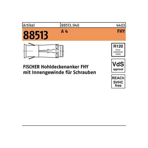 fischer Hohldeckenanker FHY M10 R 20 Stk