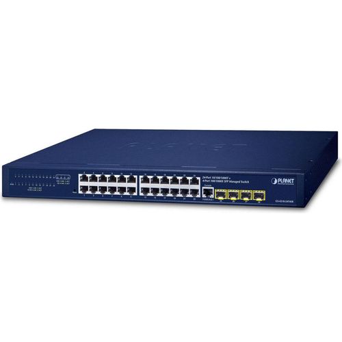 Planet GS-4210-24T4SR – Switch – L4 – verwaltet