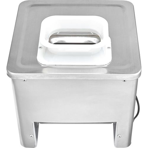 SucceBuy 550W Elektrischer Fleischschneider, kommerzieller Fleischschneider zum Schneiden von Lebensmitteln