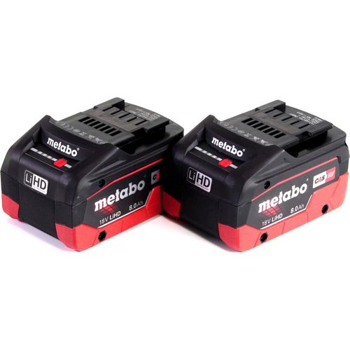 Metabo LiHD 2x Akkupack 18V 8,0Ah ( 625369000 )