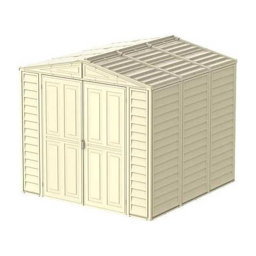 DURAMAX Duramate Gartenhaus 58 m² + Bodenaufbau Vinyl Beige 00384