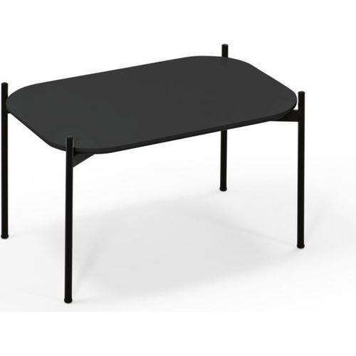Paperflow Beistelltisch Meet TBM1P75.01.01 50x75cm sw/sw