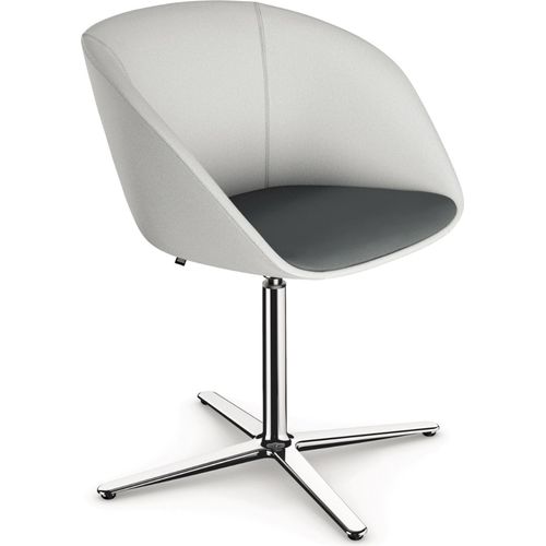 sedus Besuchersessel on spot cosy uc-802/001 steingrau Stoff