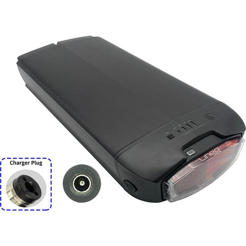 E-Bike Akku 36V 13Ah / 468Wh Li-Ion Gepäckträgerakku Battery Akku Pedelec ebike