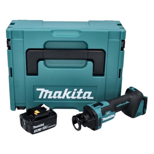Makita DCO 181 F1J Akku Rotationsschneider 18 V 32000 U/min Brushless + 1x Akku 3.0 Ah + Makpac - ohne Ladegerät