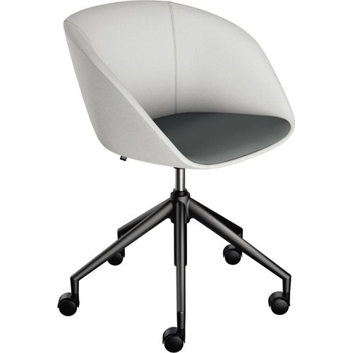 sedus Besuchersessel on spot cosy uc-801/004 steingrau Stoff