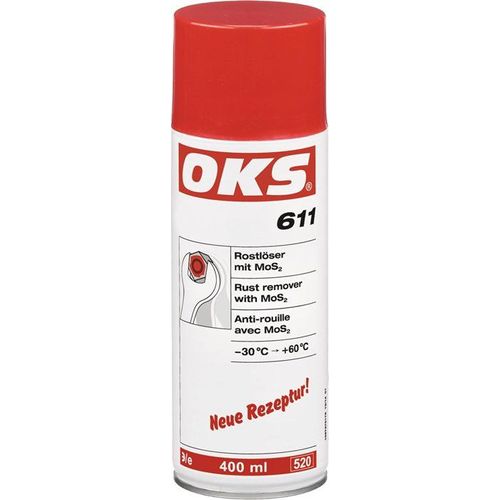 OKS Rostlöser 611 mit MoS2 grau Spraydose 400ml 12 Stk