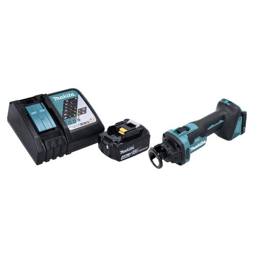 Makita DCO 181 RM1 Akku Rotationsschneider 18 V 32000 U/min Brushless + 1x Akku 4,0 Ah + Ladegerät
