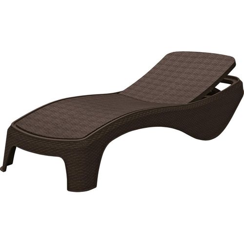 Liegestuhl Keter Atlantic whiskey braun
