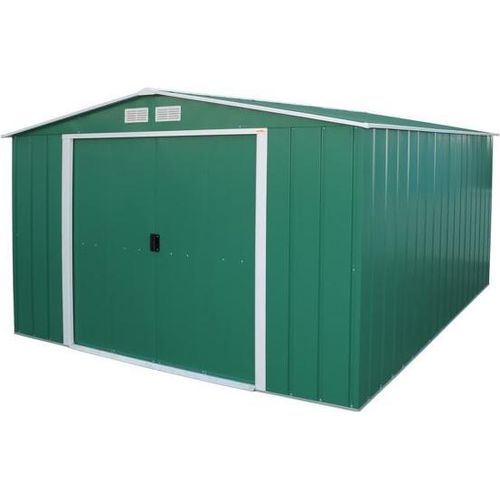 DURAMAX Colossus Eco XXL Gartenhaus 116 m² Grün 61361