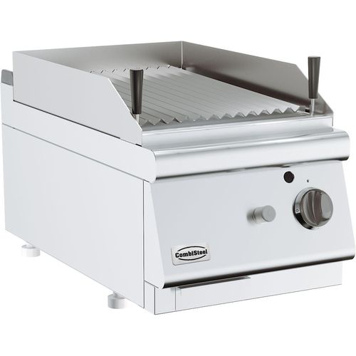 CHEFGASTRO Base 700 Gas Lavasteingrill BxTxH 400x700x300 mm