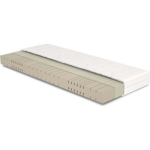 Kaltschaummatratze 70x220 - MIDSOFTY - H3 bis 100kg - 7-Zonen - RG 45 - Lyocell - Mittelweich - Matratze 70x220