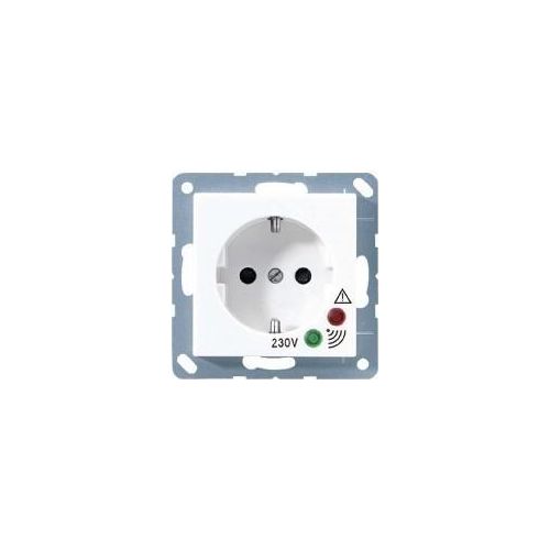 SCHUKO-Steckdose 16A 250V alpinweiß A 521 UF WW