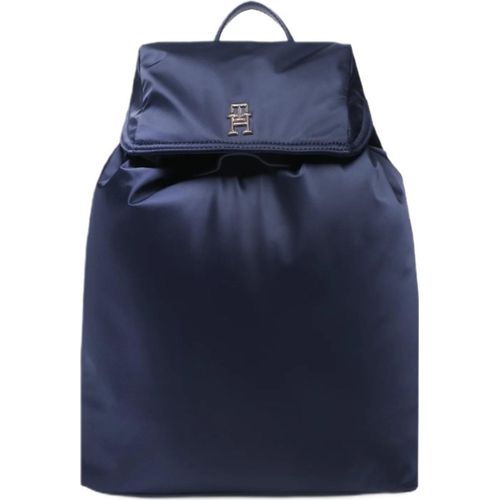 TOMMY HILFIGER BLAUER DAMENRUCKSACK : Farbe - Blau, Größe - UNI Größe: UNI Farbe: Blau
