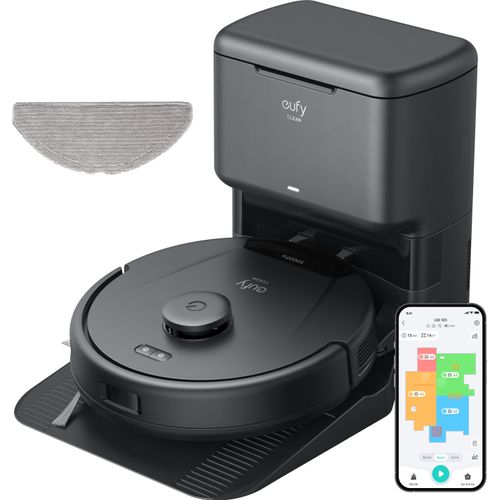 eufy Clean L60 Hybrid Saugroboter mit Absaugstation & Wischfunktion schwarz