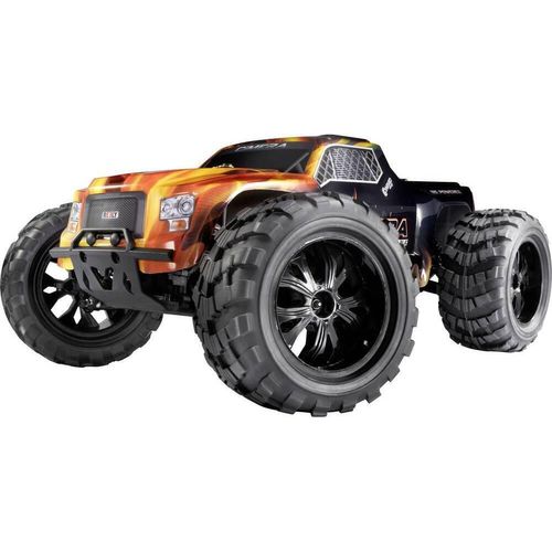 Reely Cimera Schwarz Brushless 1:10 RC Modellauto Elektro Monstertruck Allradantrieb (4WD) 100% RtR 2,4 GHz Inkl. Akku