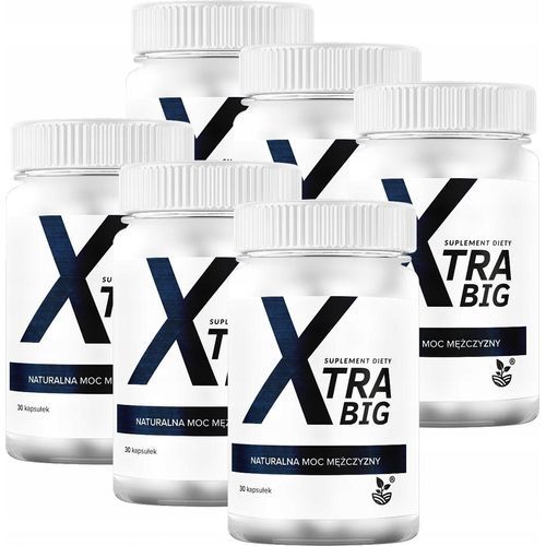 6x Xtrabig - Nahrungsergänzungsmittel 30 kapseln
