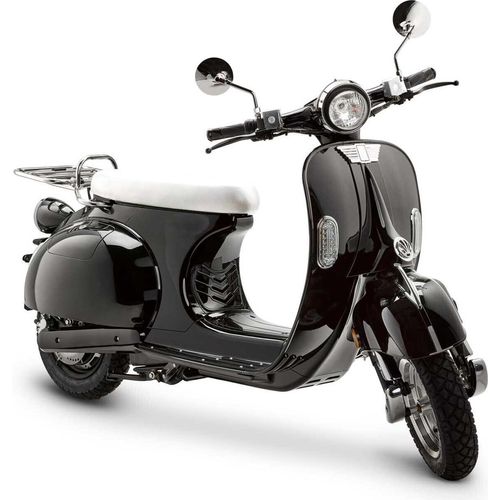 Elektroroller Classico Highspeed, 4000W, 80km/h, Straßenzulassung, 100km RW, Schwarz