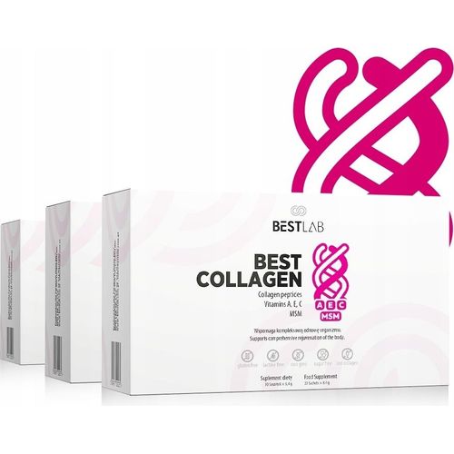 3X Best Lab Bestcollagen 30 Beutel