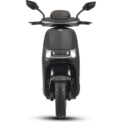 Elektroroller Panther-S, 4000W, 80km/h, Straßenzulassung, 100km RW, Li-Akkus, Schwarz