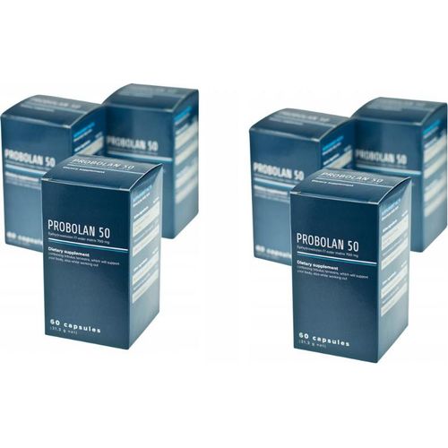6X Probolan 50 - Multitasking-Nahrungsergänzungsmittel Für Den Aufbau Von Muskelmasse
