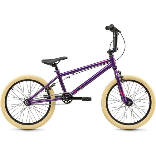 S'COOL XtriX 20 Zoll 1-Gang Purple | Kinderfahrrad | BMX | 20 Zoll