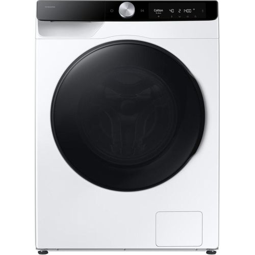 Samsung WD90DG6B85BK Waschtrockner Freistehend Frontlader Schwarz, Weiß D