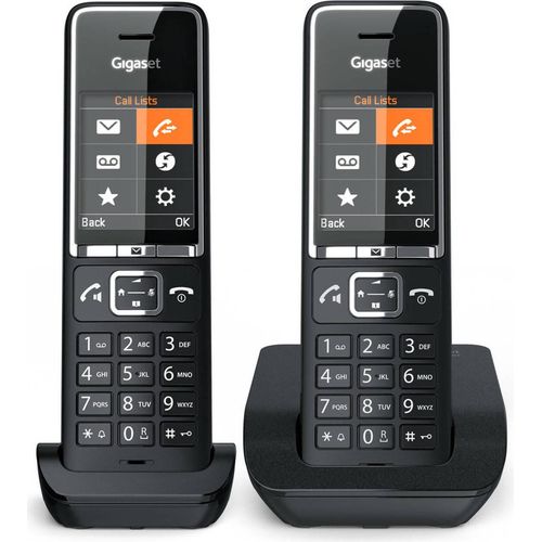 Gigaset COMFORT 550 Duo - komfortables schnurloses DECT-Telefon mit 2 Mobilteilen