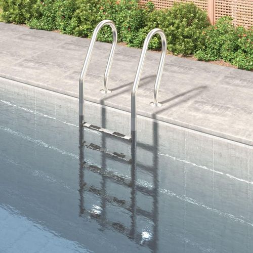 Pool-Leiter 54x38x211 cm Edelstahl 304