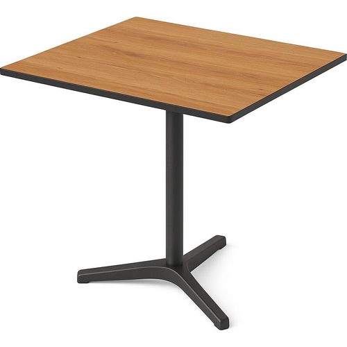 Gastro Terrassentisch NICO | 70x70 cm | HPL Compact Eiche Natur | Germany