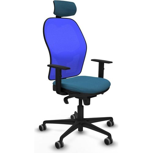 Bürostuhl mit Kopfstütze Piqueras y Crespo 1D036G2 Blau Petroleum grün