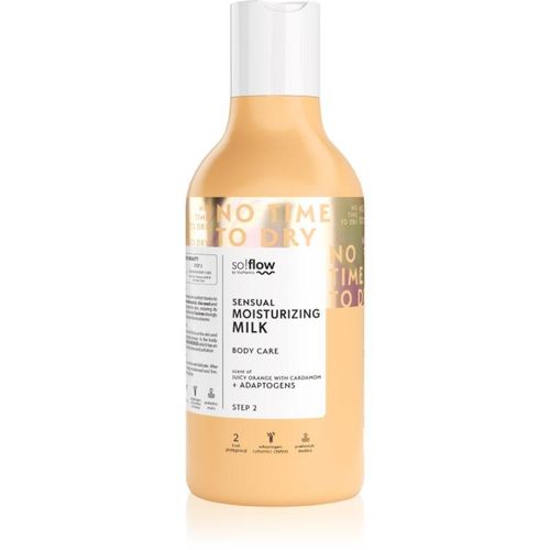 so!flow Sensual Moisturizing Shower Milk body lotion Orange With Cardamom 400 ml