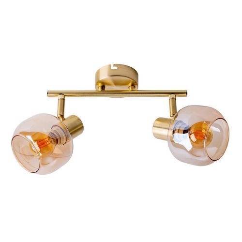 Näve Deckenleuchte , Messing , Metall, Glas , 20 cm , Lampen & Leuchten, Innenbeleuchtung, Leuchten nach Räumen, Esstischlampen