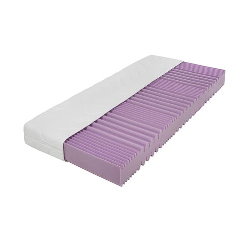 Komfortschaummatratze P2020 - weiß - 80 cm - 19 cm - Sconto