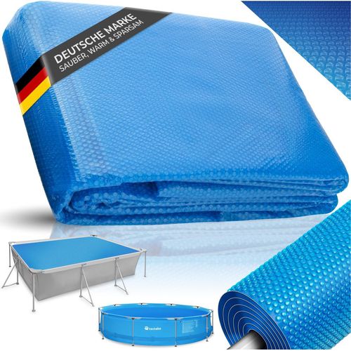 Poolabdeckung rechteckig und selbstschwimmend 366 x 732 cm