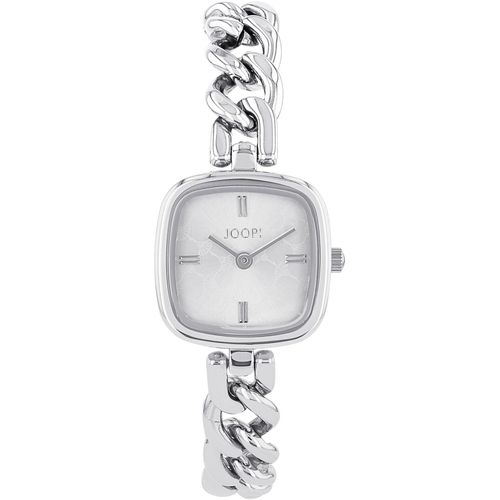 Quarzuhr JOOP, silber (silberfarben), Armbanduhren, Damen, Armbanduhr, Damenuhr, Edelstahlarmband