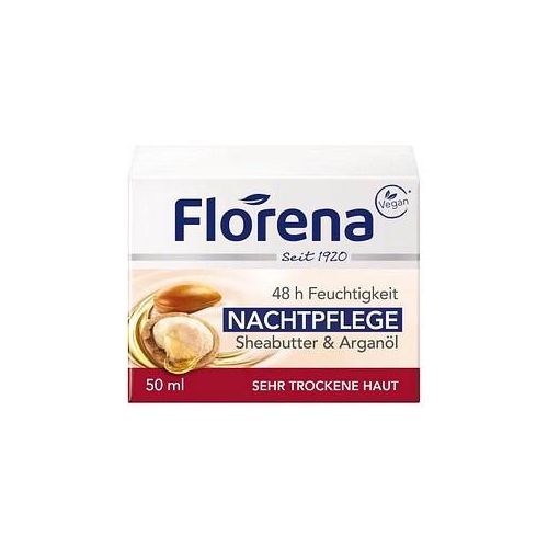 Florena Sheabutter & Arganöl Gesichtscreme 50,0 ml