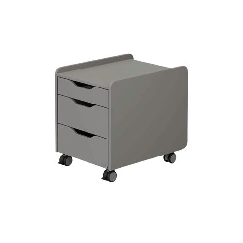PAIDI Rollcontainer Jaro ¦ grau ¦ Maße (cm): B: 44,3 H: 53,29 T: 57.3