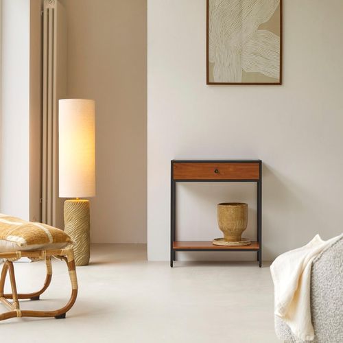 Konsole Agra aus Akazienholz und Metall 60